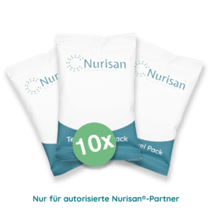 Nurisan® - Praxismuster für Partner - 10x60g <b>TEST&TRAVEL PACK</b>